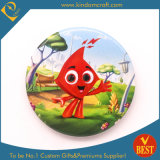 Iron Logo Printing Safety Tin Button Badge\